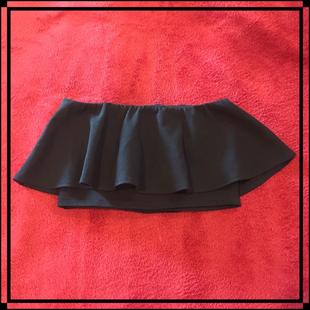 Ruffle Bandeau -could also be worn as a mini skirt